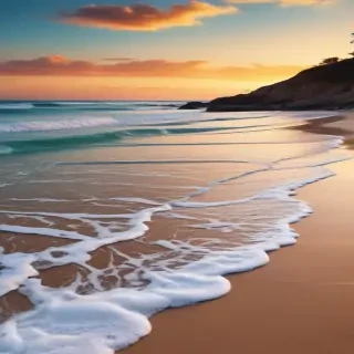 aesthetic beach background