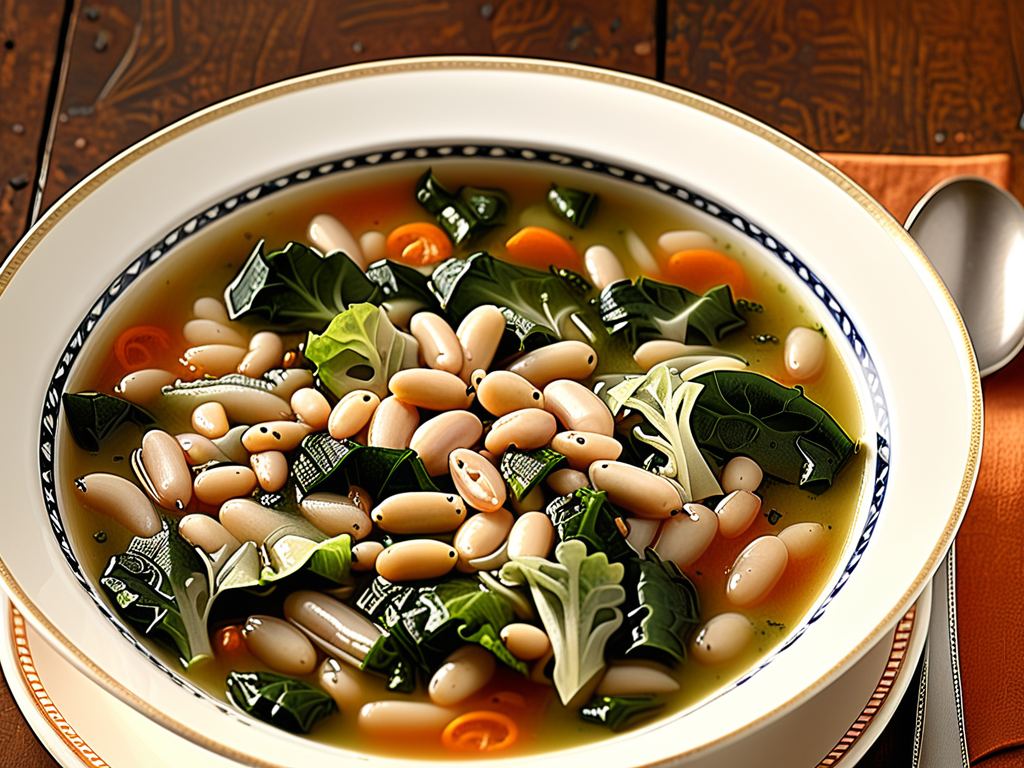 escarole and white bean soup