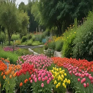 flower garden