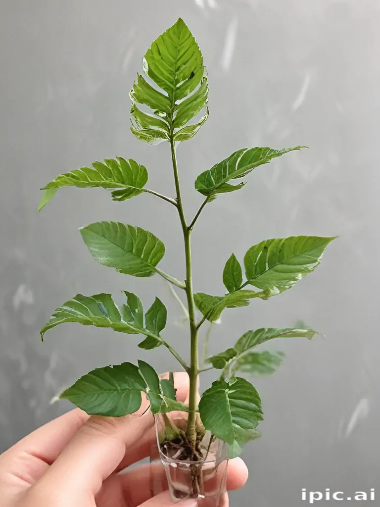 transparent plant