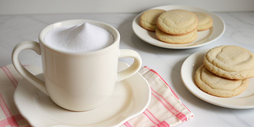 sugar cookie recipe in a mug
