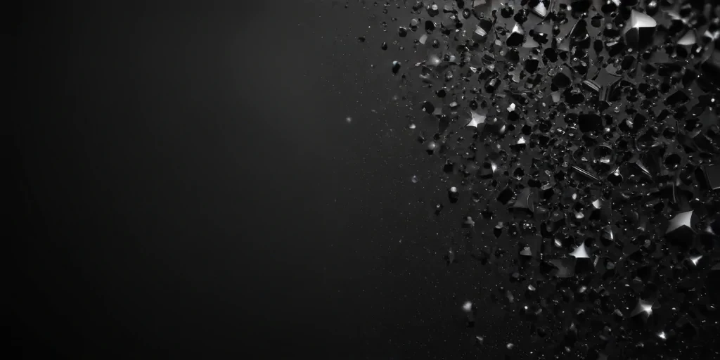 sparkling black background