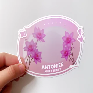 transparent aesthetic sticker