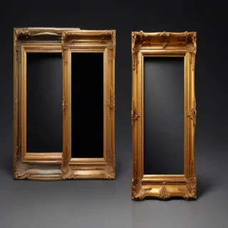 transparent photo frame