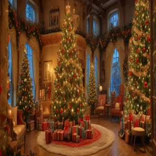 transparent christmas
