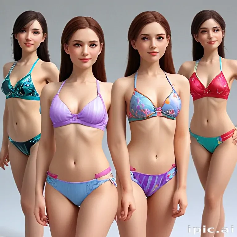 ai girls bikinis