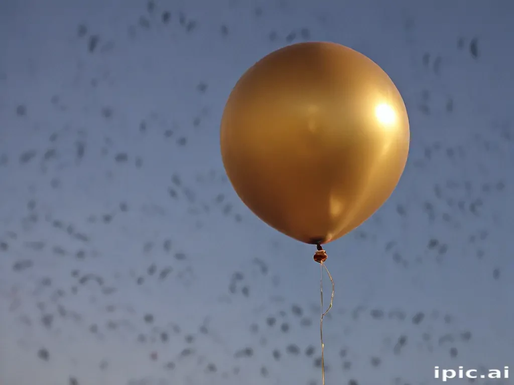 golden balloon