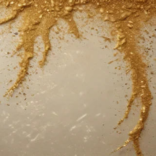 gold glitter png