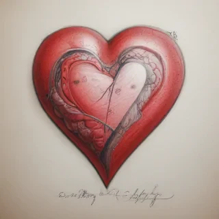 hand drawn heart