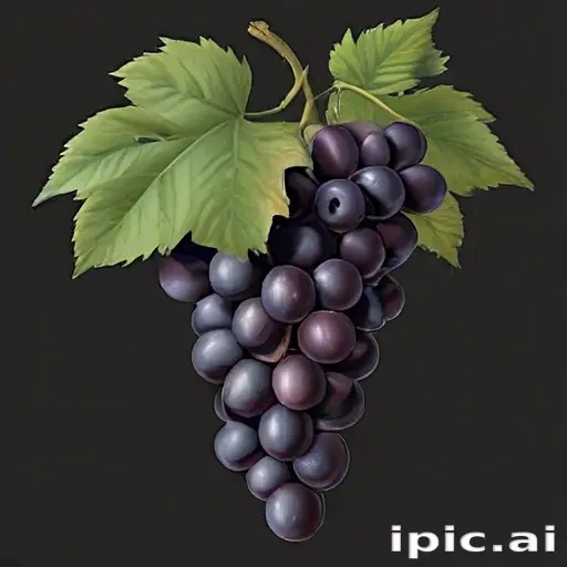 grapes clipart black and white