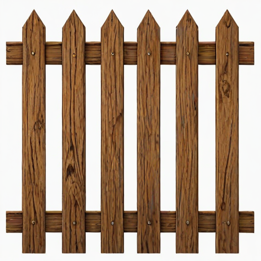 wood fence png