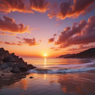 sunset aesthetic wallpaper