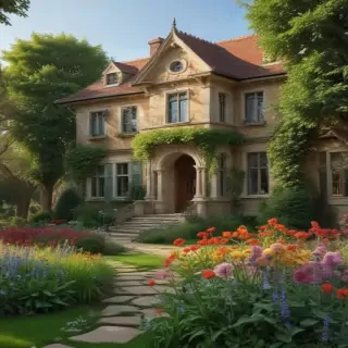 house back ground