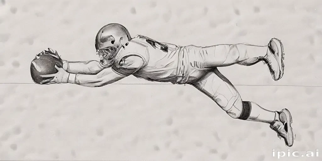 football drawing