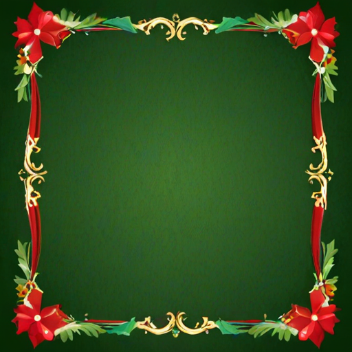 christmas frame clipart