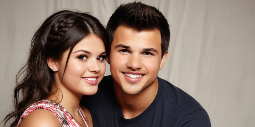 taylor lautner selena gomez