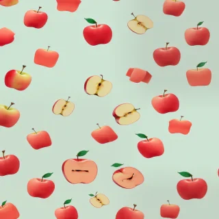 cute apple wallpaper