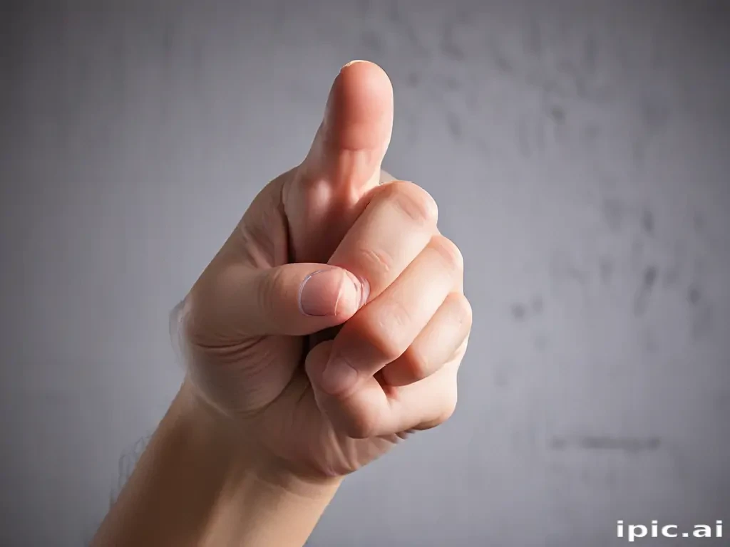 finger pointing at you
