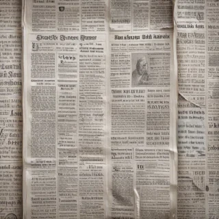 newspaper paper background