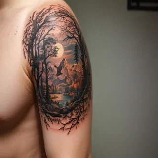background tattoo