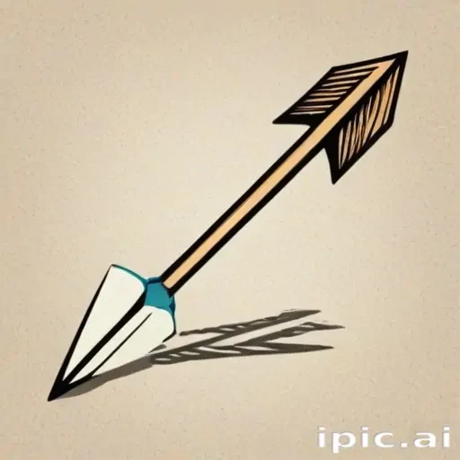 drawn arrow