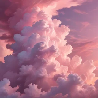 pink cloud wallpaper
