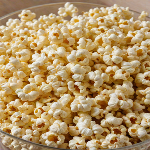 transparent popcorn