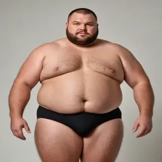 fat man black