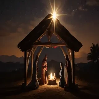 free nativity scene background images