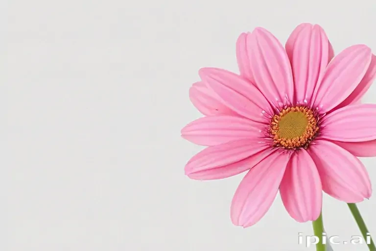 pink flower transparent background