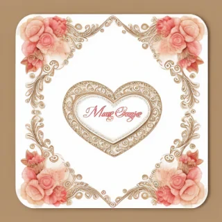 marriage card background