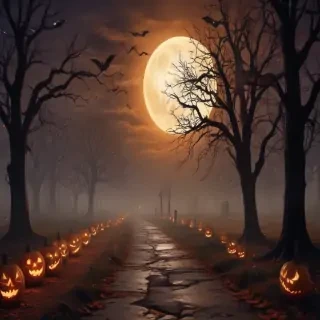 halloween background aesthetic