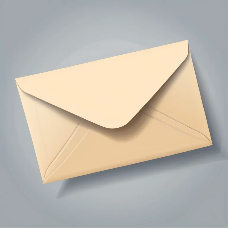 clipart of an envelope