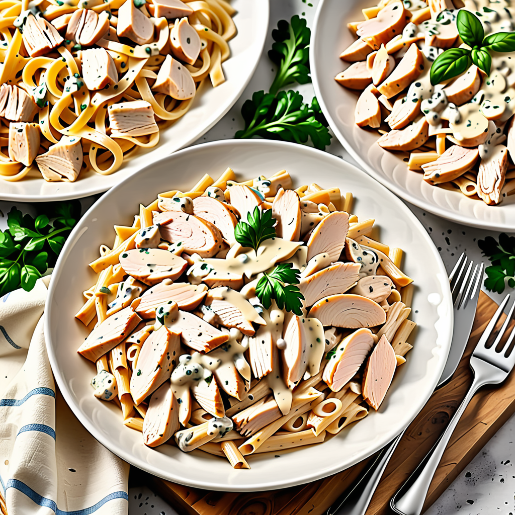what to serve with chicken alfredo
