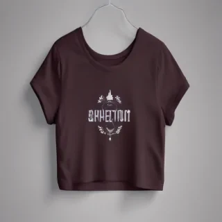 crop top shirt mockup