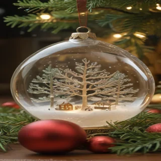 transparent christmas