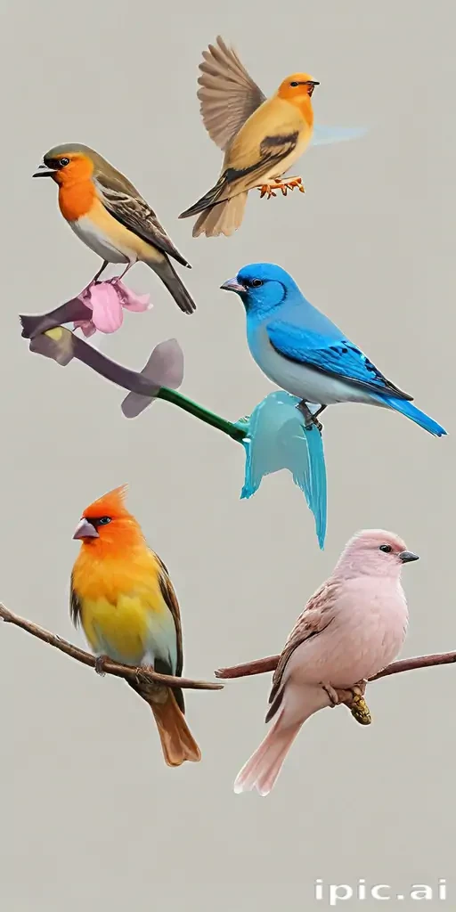 birds transparent