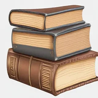 stacked books clip art