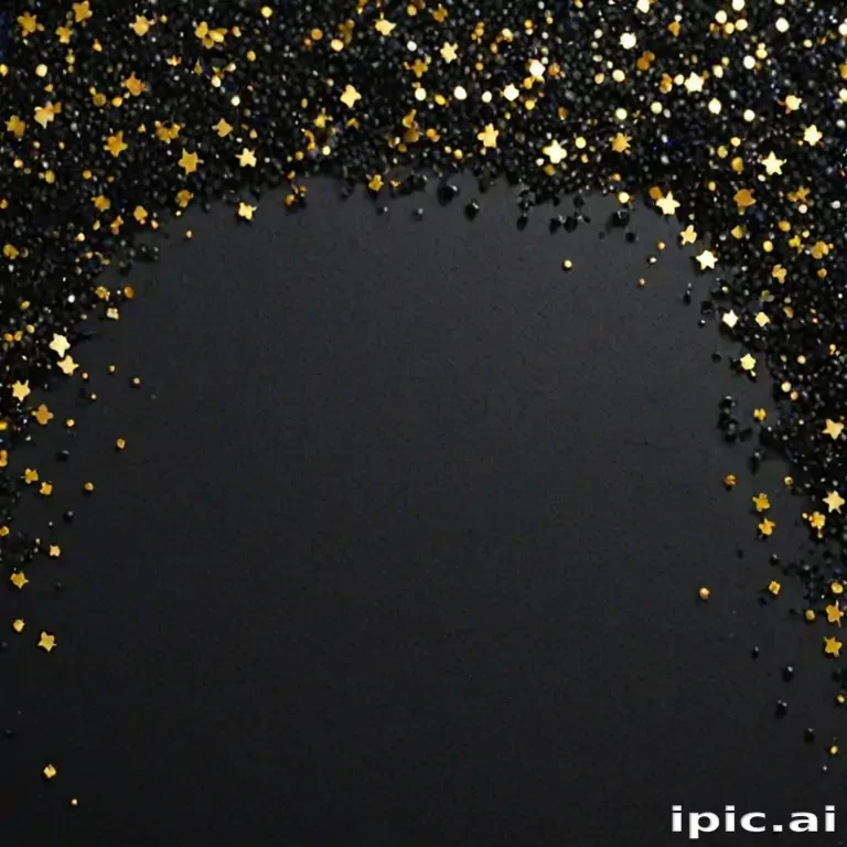 black and glitter background