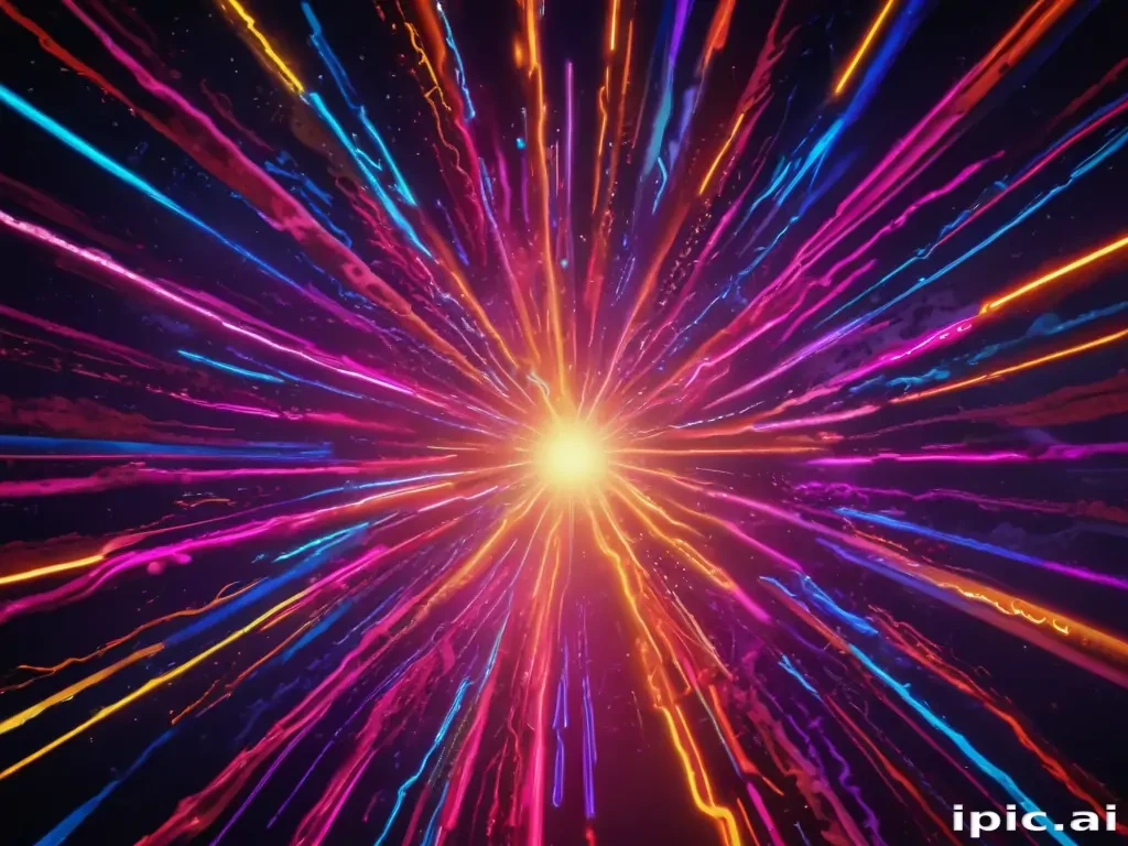 neon colorful background