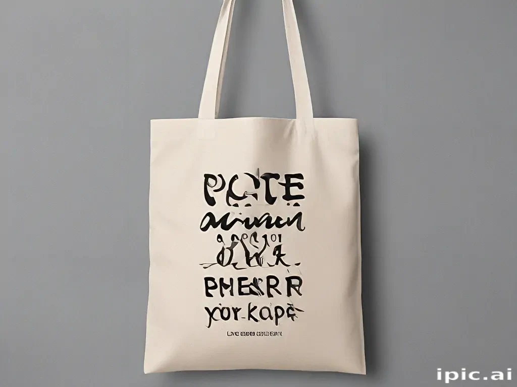 tote bag mockup