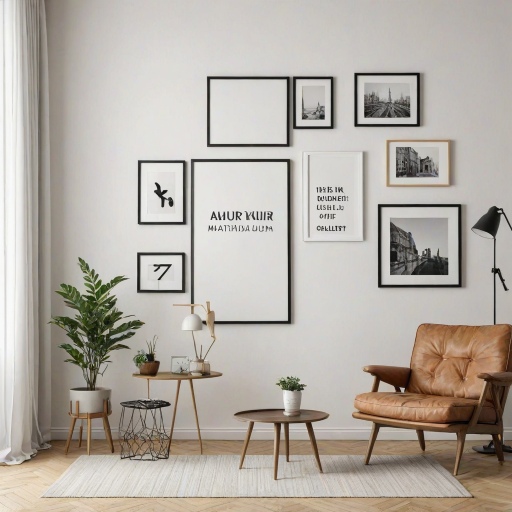 gallery wall mockup