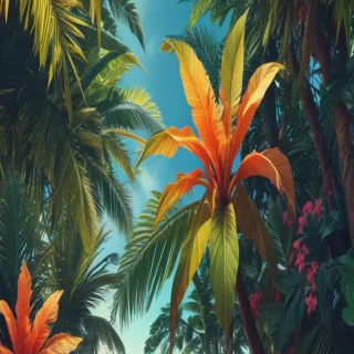 tropical wallpaper iphone