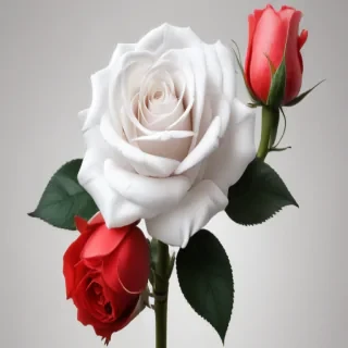 roses clipart black and white