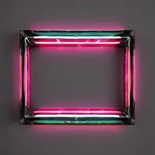 neon frame