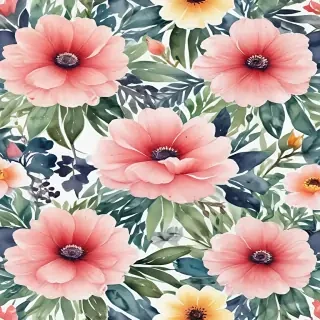 watercolor flower images