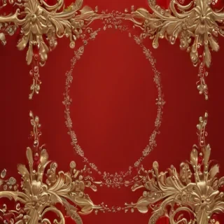 plain red background