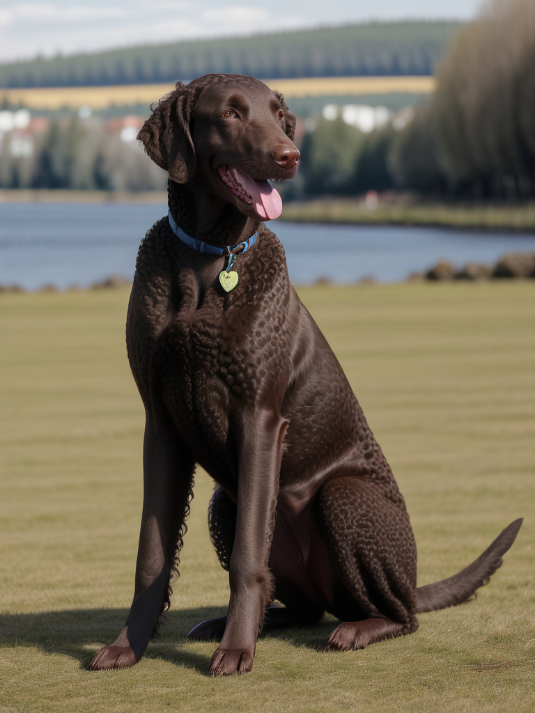 curly coated retriever
