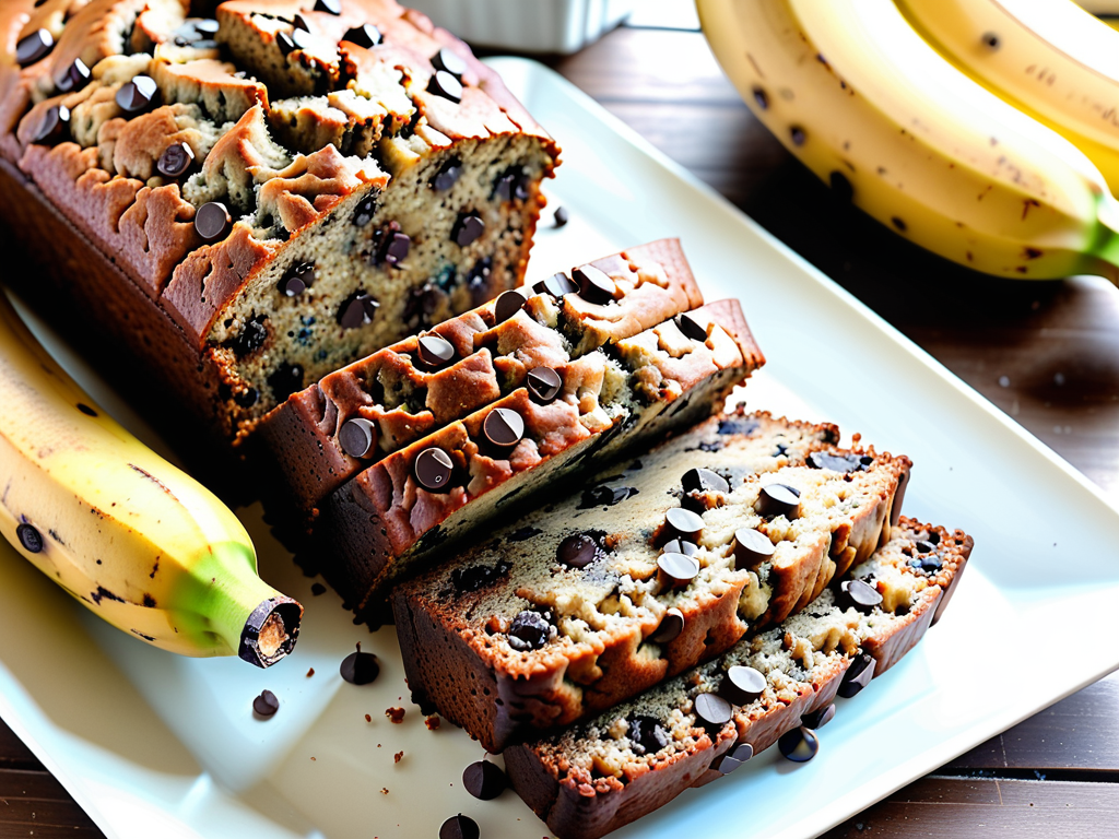 gf chocolate chip banana bread