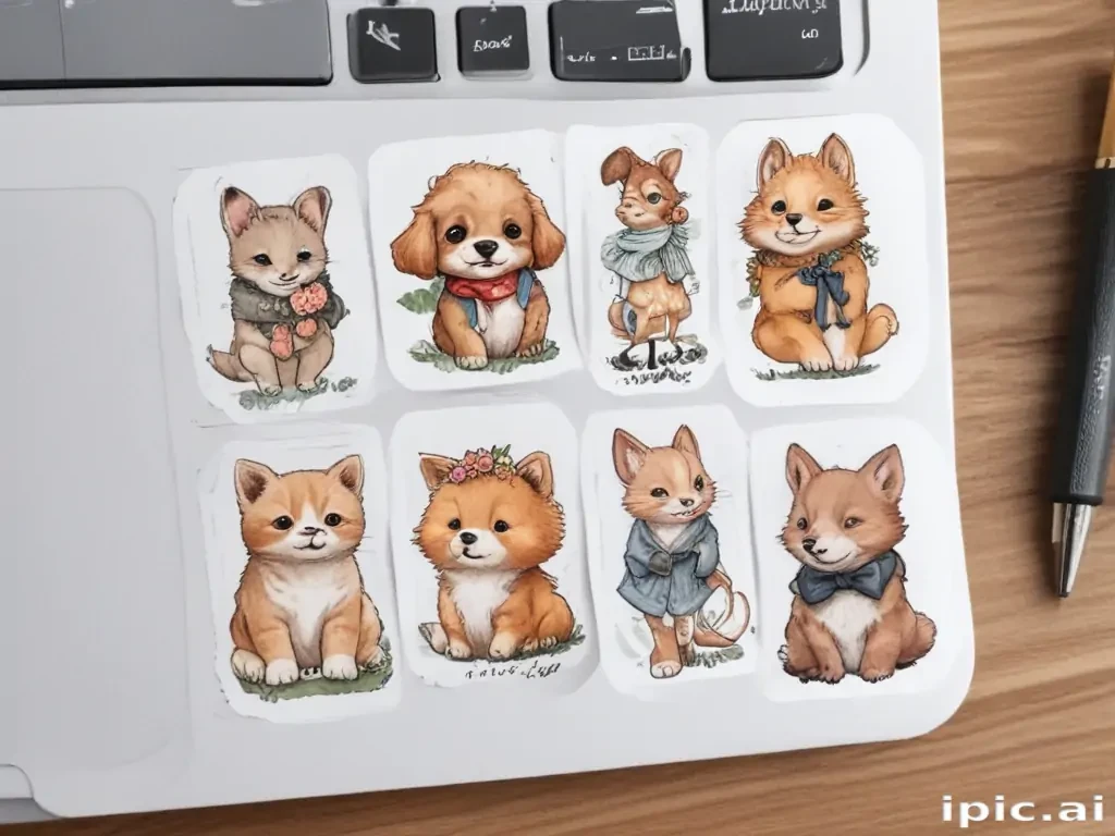aesthetic printable stickers